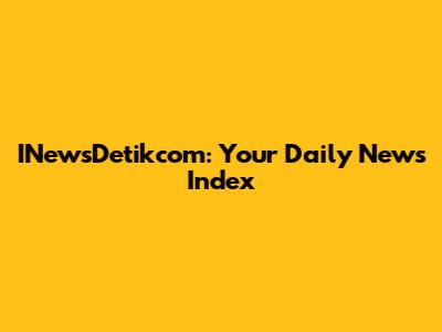 INewsDetikcom: Your Daily News Index