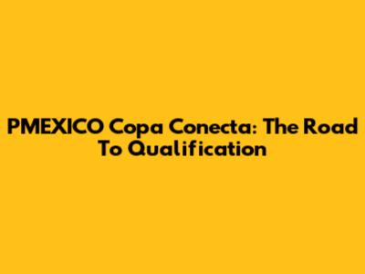 PMEXICO Copa Conecta: The Road To Qualification